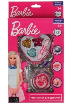 Barbie Тени+помада+блеск для губ