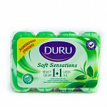 Купить Мыло DURU 1+1 Soft Sensations Green Tea