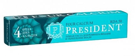 Зубная паста Four Calcium 75гр