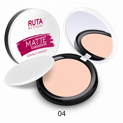 Пудра компактная Matte Transform 04 пудровый беж