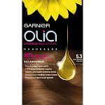 Купить OLIA Крем краска для волос 5.3 Золотистый Каштан