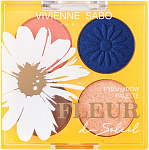 Купить Fleur Du Soleil Палетка теней 02