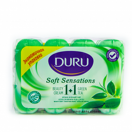 Мыло DURU 1+1 Soft Sensations Green Tea