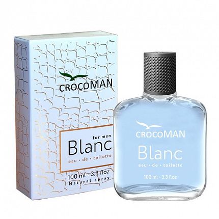 Туалетная вода мужская CrocoMAN Blanc 100мл