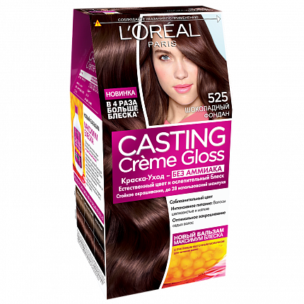 Краска для волос Casting Creme Gloss  525 Шоколадный фонтан