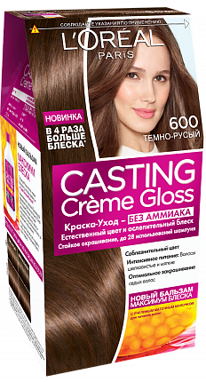 Краска для волос Casting Creme Gloss  600 Темно-русый