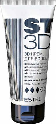 ST3D Крем для волос нормальной фиксации 100мл