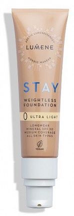 Устойчивый тональный крем Stay Weightless SPF30 30мл Ultra light