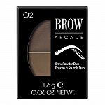 Купить Тени для бровей Poudre pour les sourcils Duo Brow Arcade 02