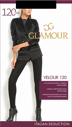 Колготки Velour 120 nero 5