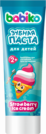 Kids Story Зубная паста Клубничное мороженое 2+ 75мл