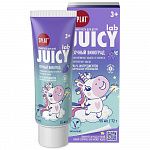 Купить Детская зубная паста JUICY Lab со фтором со вкусом Виноград 55мл