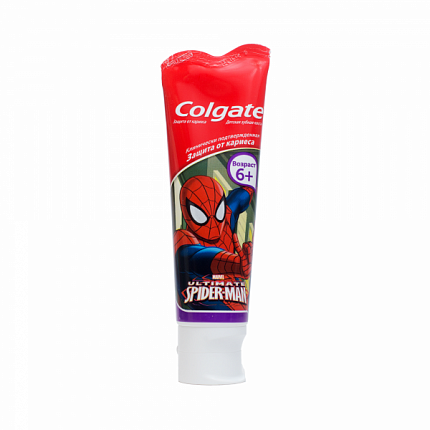 Купить Зубная паста детская Barbie/Spiderman 6+ 75мл - 2