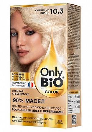 Крем-краска для волос 10.3 Сияющий блонд