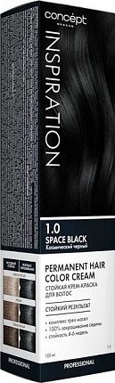 Fusion Inspiration Краска для волос 1.0 Космический черный