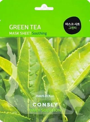 Тканевая маска Sooting Green Tea