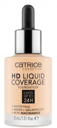Тональная основа HD Liquid Cover Foundation 002
